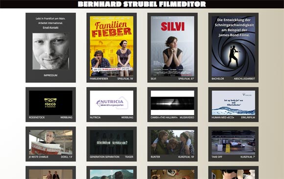 www.bernhard-strubel.de Screenshot