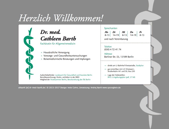 www.dr-med-barth.de Screenshot