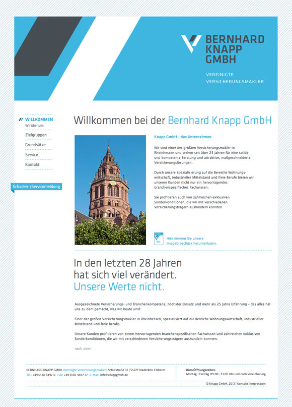 www.knappgmbh.de Screenshot