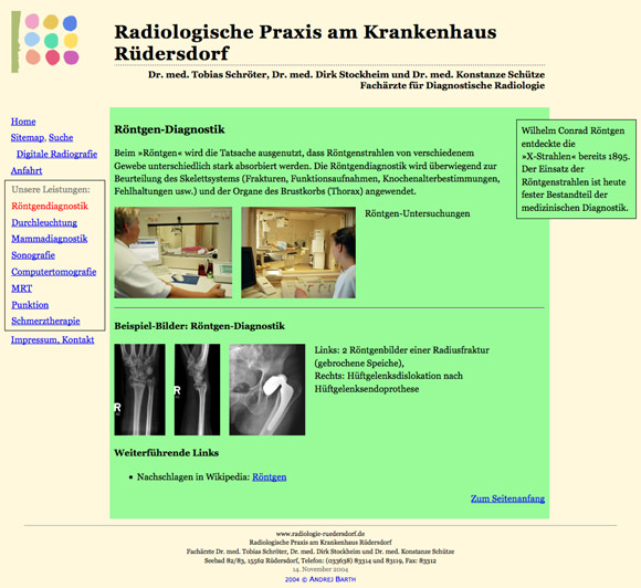 www.dr-med-barth.de Screenshot